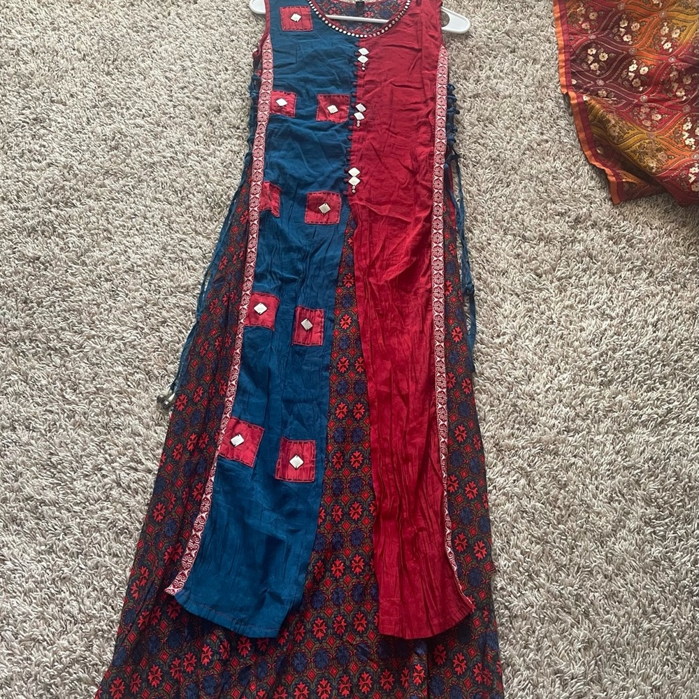 Split style IMPORTED Indian kurta ethnic wear